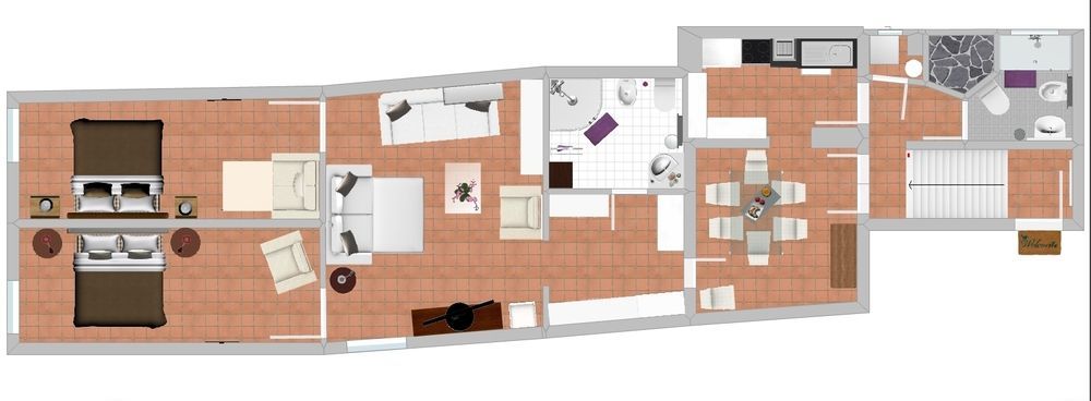 Cibele Bed&Breakfast Рим Екстер'єр фото